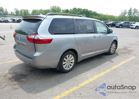 2016 Toyota Sienna Limited Premium 7 Passenger из США, поврежденный, VIN 5TDDK3DC4GS139010
